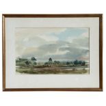 Donald Bosher (British 1912-1977) - Landscape Scene - watercolour, signed lower right, framed &