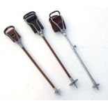 A group of vintage shooting sticks (3)