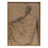 Attributed to Marise Hepworth (20th century British) - Study of a Female Nude - pastel, framed &