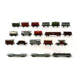 A quantity of Hornby Dublo coaches, wagons, restaurant car and other similar.