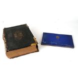 A late Victorian Holy Bible containing both Old and New Testaments, with illustrations, printed by