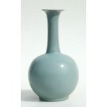 A Chinese celadon crackle glazed vase, 26cms high.Condition ReportGood condition with no chips,