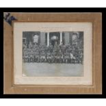 A WWI large photograph - Officers 4th Battalion Royal Fusiliers, August 1914 - all named, with