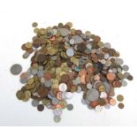 A quantity of loose British and foreign coinage; together with a large quantity of Spade guinea