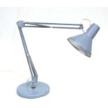 A vintage HCF Danish Anglepoise lamp.