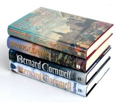 Cornwell (Bernard) - Harlequin, Vagabond, Heretic and Gallows Thief, all signed by the author, all