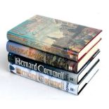 Cornwell (Bernard) - Harlequin, Vagabond, Heretic and Gallows Thief, all signed by the author, all