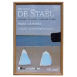 A Nicolas de Staël exhibition poster from the Museum of Modern Art , Le Havre, France - Lumières