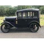 A 1930 Austin 7 Chummy, registration no. PL 3177. Forming part of the same stable as the Ford
