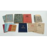 Military Manuals including: 1942 Small Arms Training, 1938 Infantry Section Leading, 1941 Drill in
