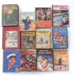 Assorted school boy and girl annuals from the 1950's to include Trials of Sport and Speed and School