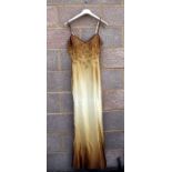 A vintage Alyce Design evening dress, size 10.