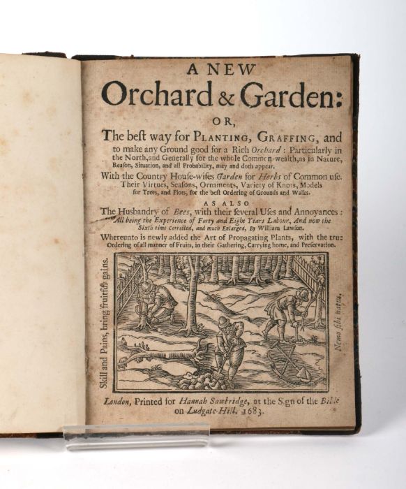 Lawson (William) - A New Orchard & Garden; Or The Best Way For Planting, Grafting and Make Any