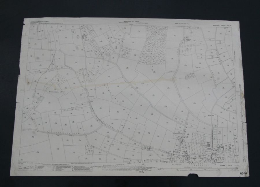 A large quantity of early 20th century (1903-1959) small scale Ordnance Survey maps 1:2500, for - Image 2 of 2