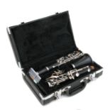 A five-piece American clarinet in an associated case.