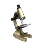 An Optico laboratory microscope no: 80734 (a/f), 35cms high.