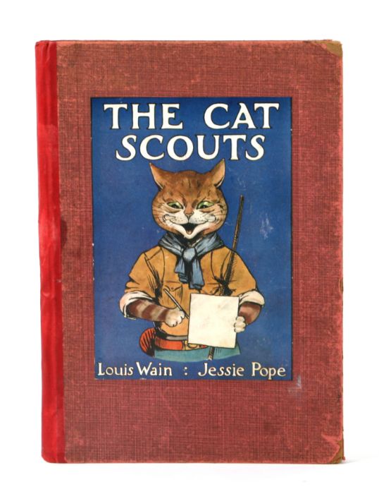 Wain (Louis) - The Cat Scouts, A Picture Book for Little Folk - verses and tales by Jessie Pope,