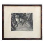 Agnes Miller Parker (1895-1980) - A Fox - limited edition woodcut engraving, 15/40, signed and