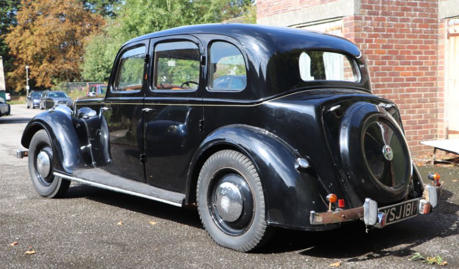 A 1947 Rover 12 P2 saloon, registration no. YSJ 181, chassis no. R7211801, engine no. 7212147, - Image 10 of 20