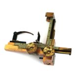 Ernst Leitz Wetzlar brass X Y Microscope Mechanical Stage scientific instrument in full working