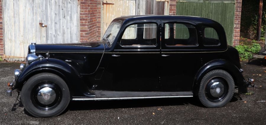 A 1947 Rover 12 P2 saloon, registration no. YSJ 181, chassis no. R7211801, engine no. 7212147, - Image 8 of 20