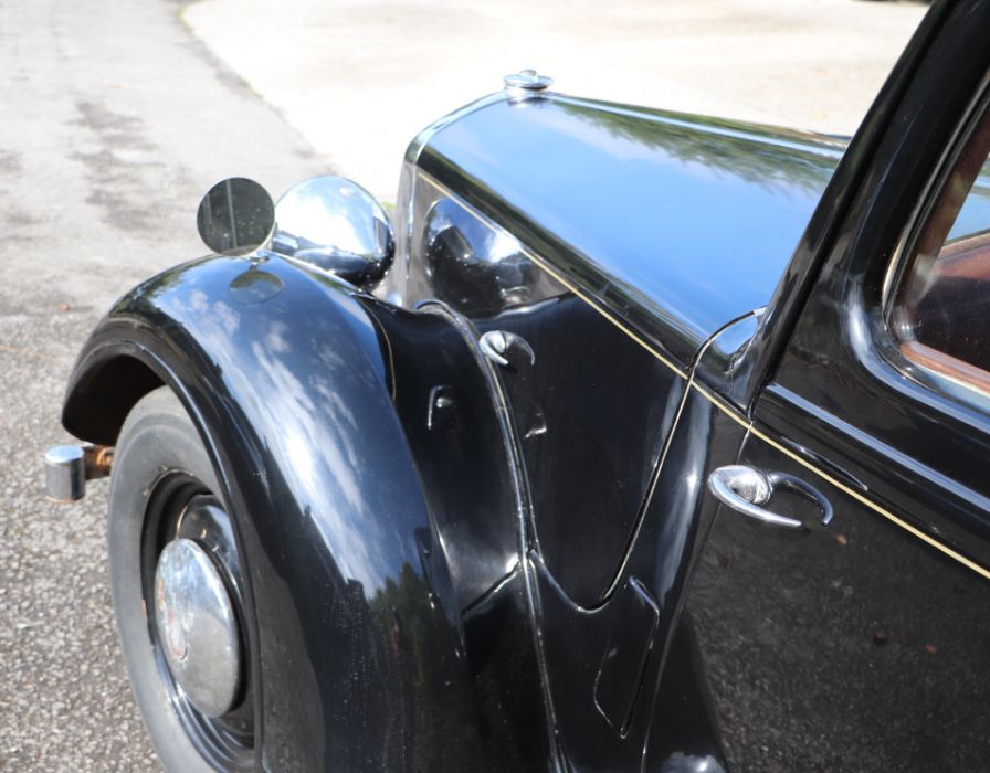 A 1947 Rover 12 P2 saloon, registration no. YSJ 181, chassis no. R7211801, engine no. 7212147, - Image 7 of 20