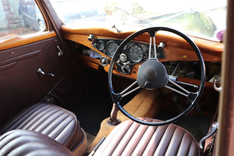 A 1947 Rover 12 P2 saloon, registration no. YSJ 181, chassis no. R7211801, engine no. 7212147, - Image 16 of 20