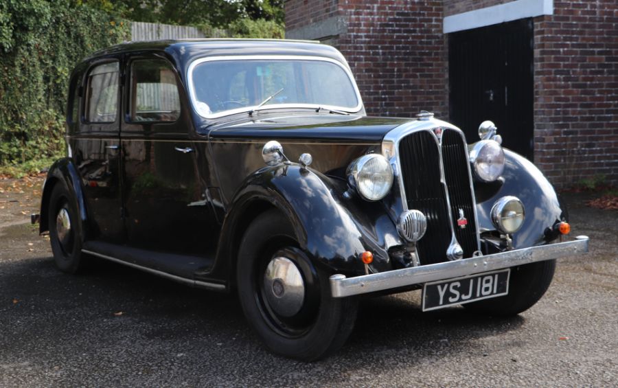 A 1947 Rover 12 P2 saloon, registration no. YSJ 181, chassis no. R7211801, engine no. 7212147, - Image 2 of 20