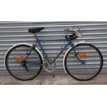 An Ads-Racing Extreme 2 17ins steel framed racing bicycle with five-speed Derailleurs gears, drop