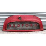 An 1960's Bedford RL front grille, 36cms wide.