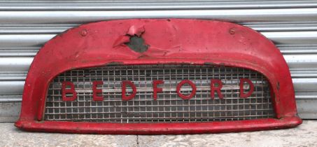 An 1960's Bedford RL front grille, 36cms wide.