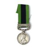 A Gurkha Rifles silver India General Service Medal with North West Frontier 1930-31 clasp, named to: