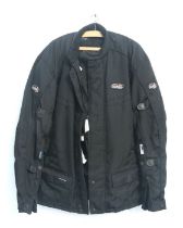 An RST Sinaqua Motorcycle textile jacket, size XXL; together with an Urban Glow waistcoat (2).