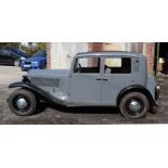 A 1935 Lancia Augusta, registration no. BTT 631, chassis no. 317034, grey. This rare pre WWII Lancia