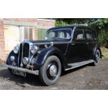 A 1947 Rover 12 P2 saloon, registration no. YSJ 181, chassis no. R7211801, engine no. 7212147,