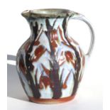 David Eeles (British 1933-2015) for Shepherd's Wells Pottery, a large Studio Pottery pitcher with