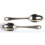 A pair of military interest London Rifle Brigade G Company teaspoons (2).