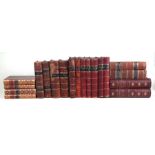 Dickens (Charles) seven volumes 'All the Year Round' weekly journal, bound, half calf, four vols;