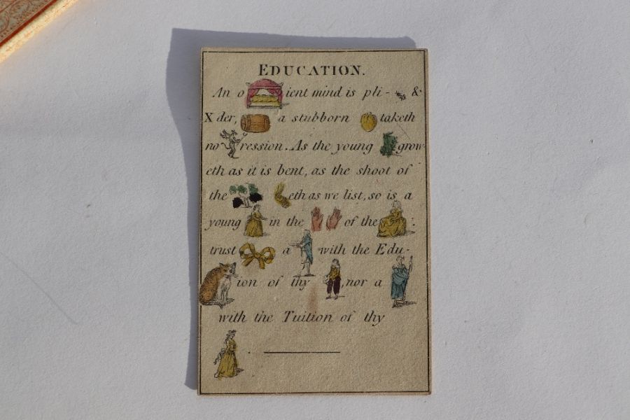 The Polite Repository or Pocket Companion for 1806 containing twelve hand coloured cryptic picture - Image 15 of 17