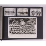 An Indian military photograph album, various scenes and regiments including Bengal S & M Regiment,