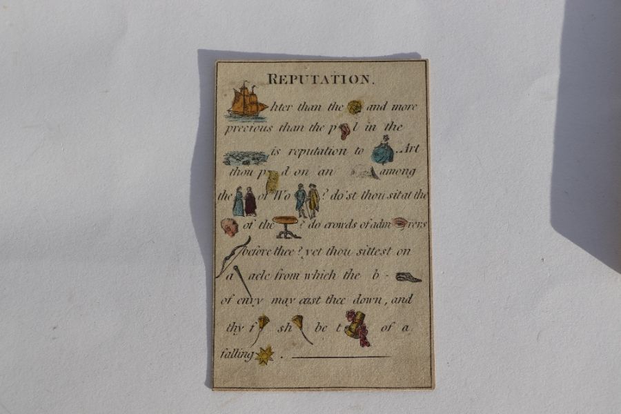 The Polite Repository or Pocket Companion for 1806 containing twelve hand coloured cryptic picture - Image 5 of 17