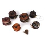 A group of vintage fishing reels to include a Starback example.Condition ReportThe reel with the