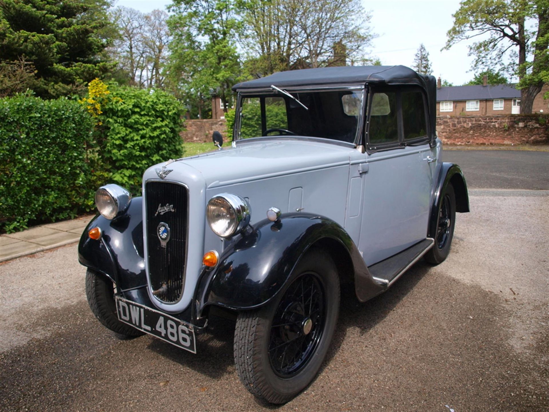 1936 Austin Seven Opal - Image 8 of 10