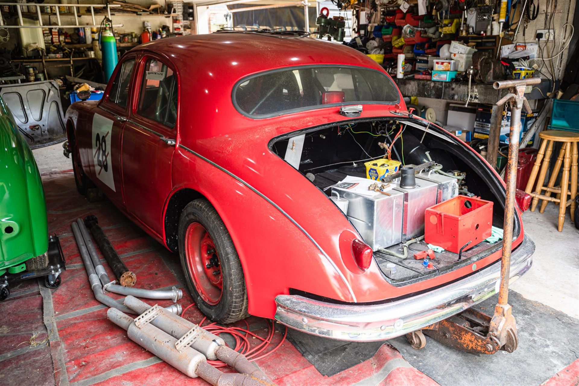 1957 Jaguar Mk.1 3.4 Saloon Race Car - Image 7 of 10