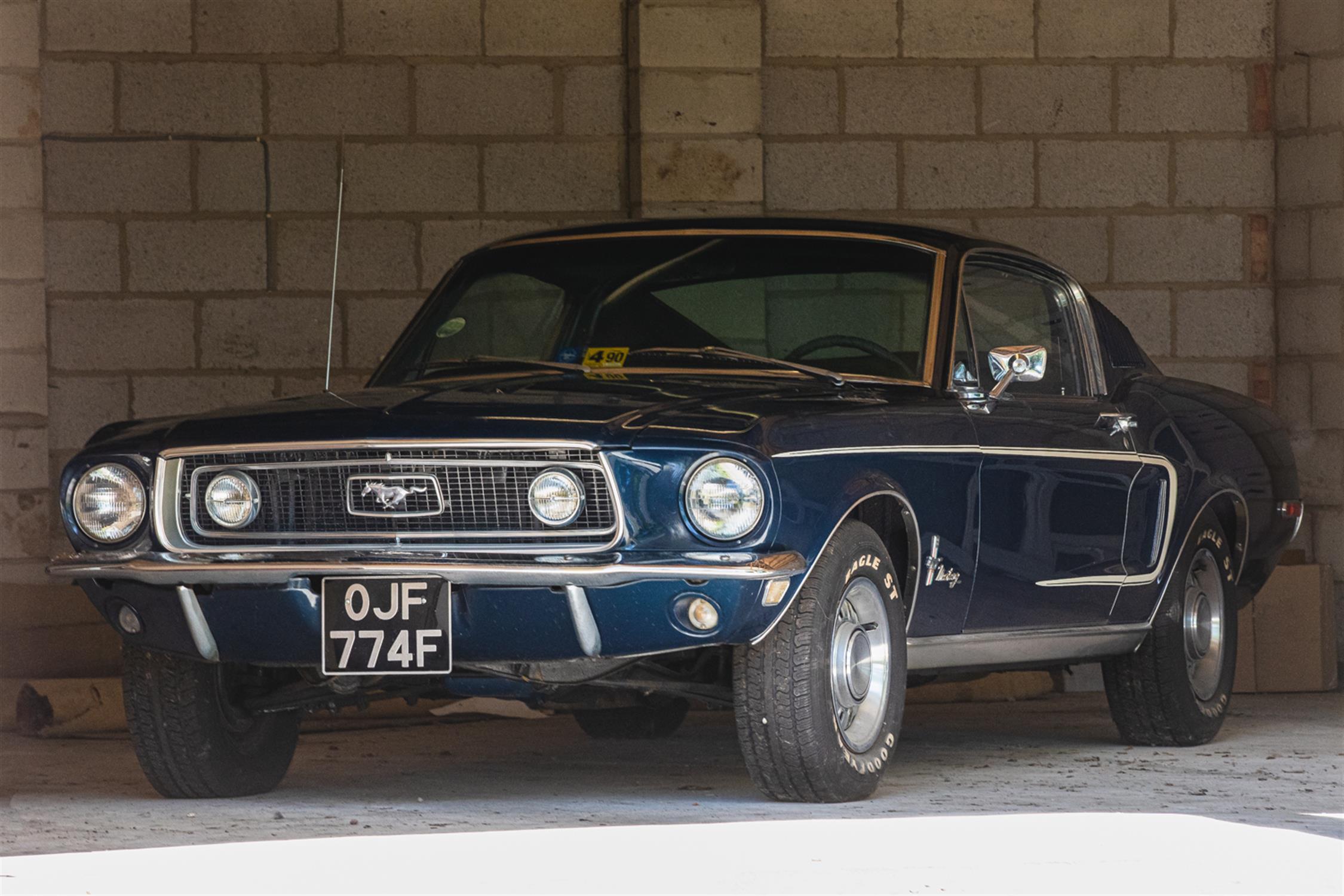 1968 Ford Mustang 289 GT Fastback