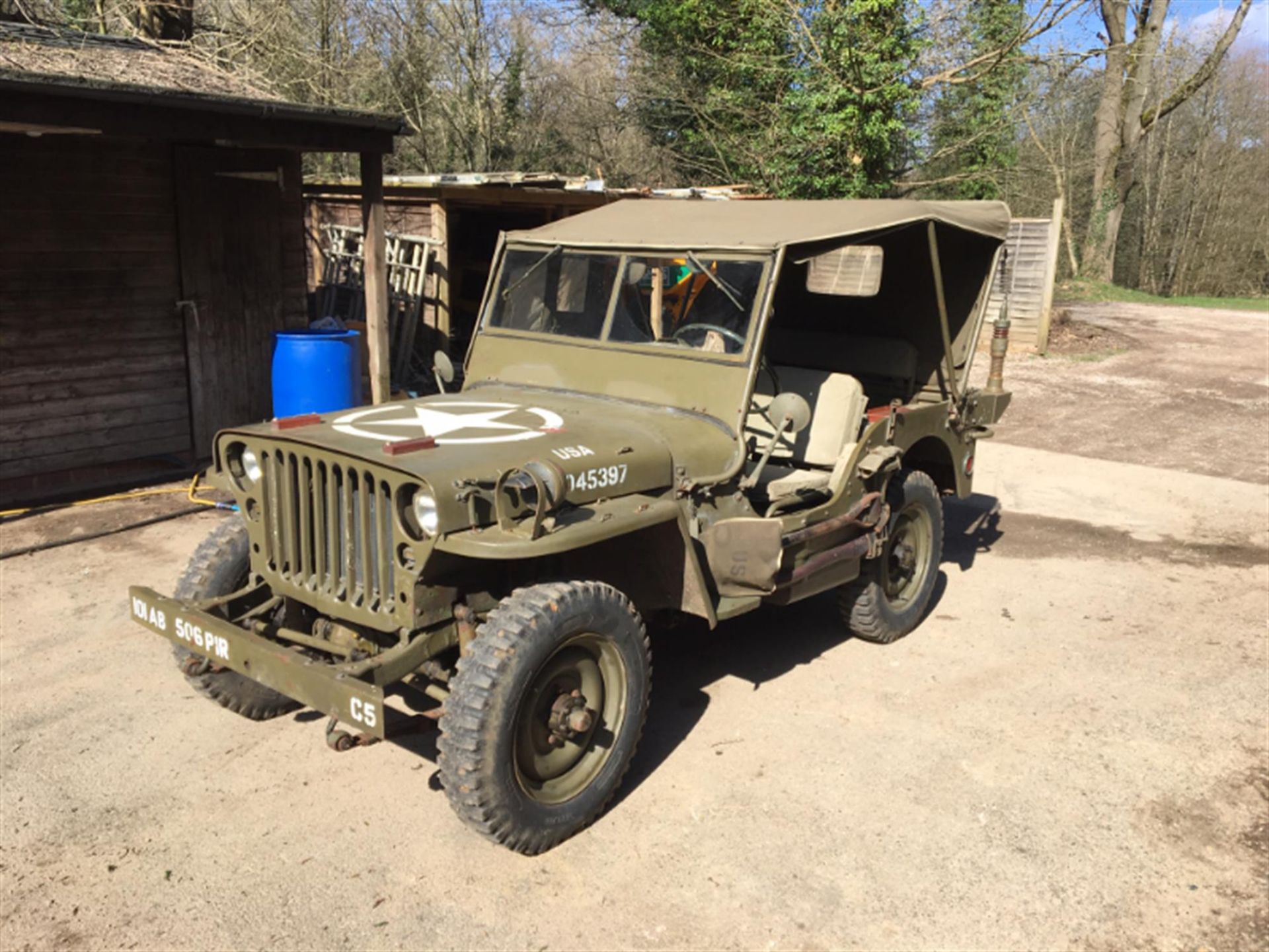 **Regretfully Withdrawn** 1944 Willys Jeep - Image 5 of 10