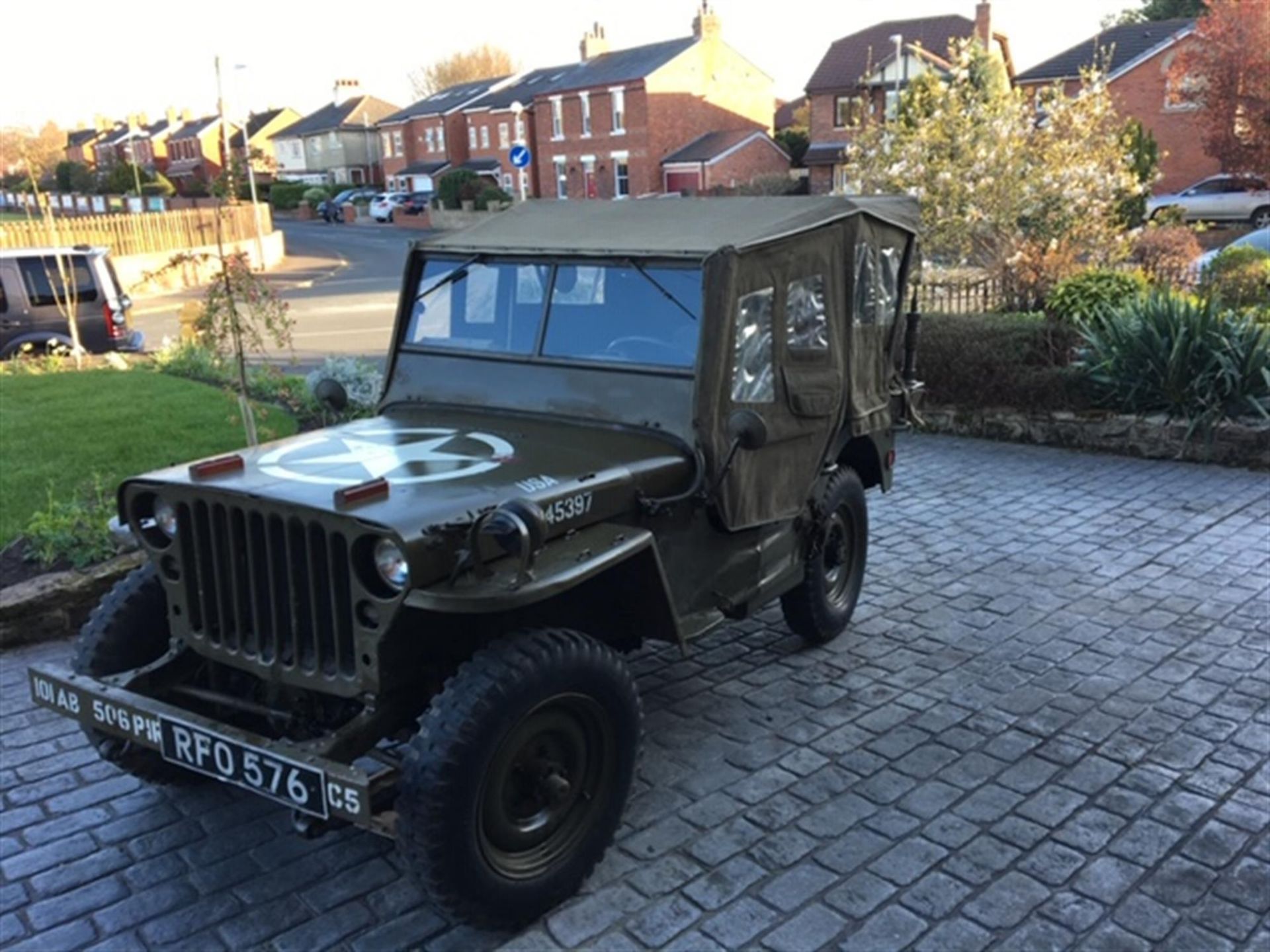 **Regretfully Withdrawn** 1944 Willys Jeep