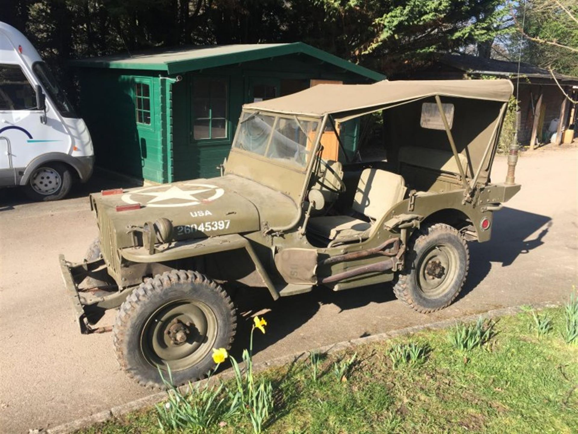 **Regretfully Withdrawn** 1944 Willys Jeep - Image 3 of 10