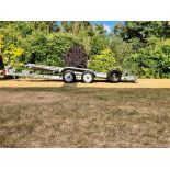 Brian James Tilt Bed Trailer with Assisted Ramps