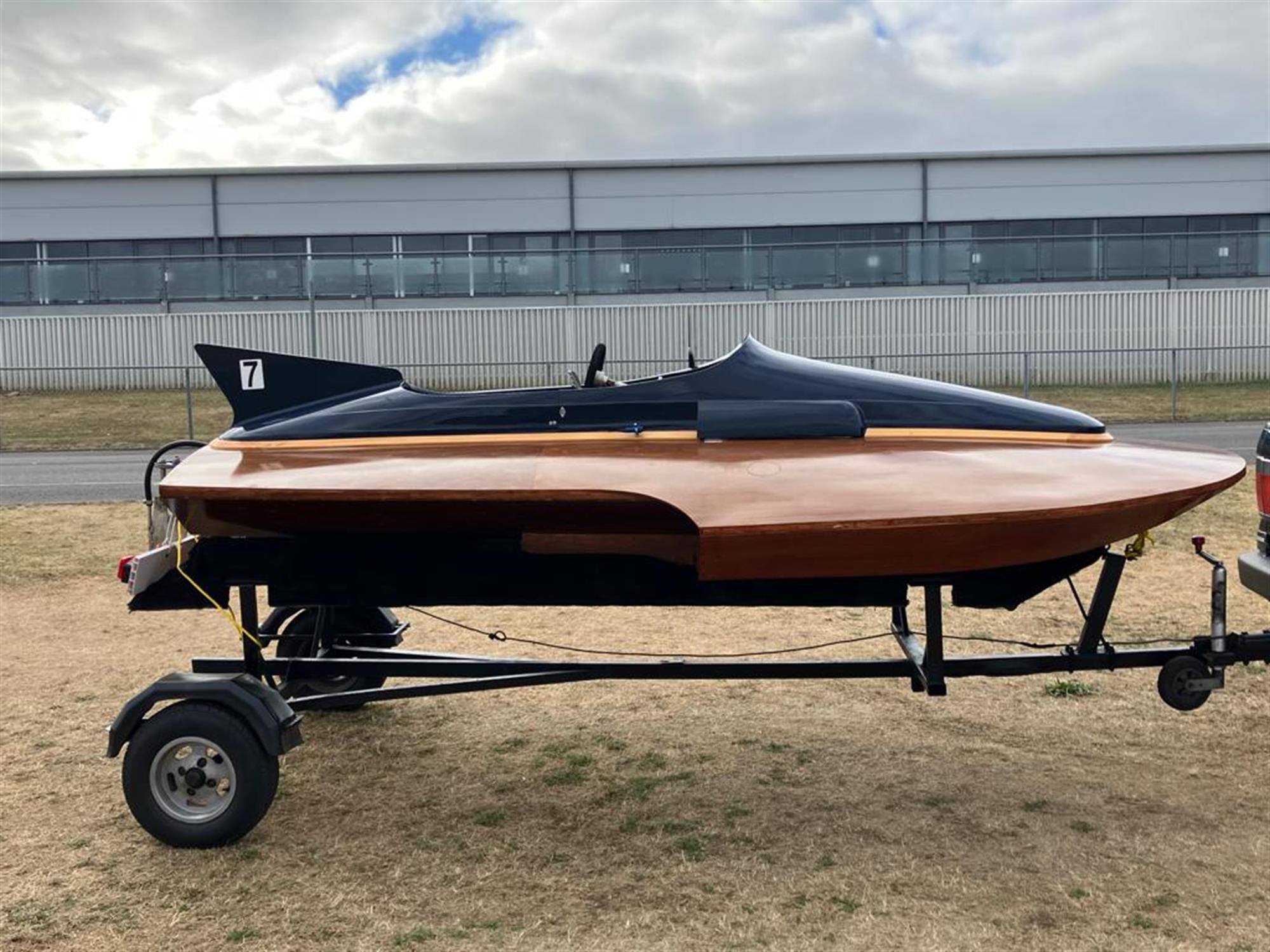 1961 Blakeney & Wells Ventnor-type, 3-Pointer Hydroplane - Image 5 of 8